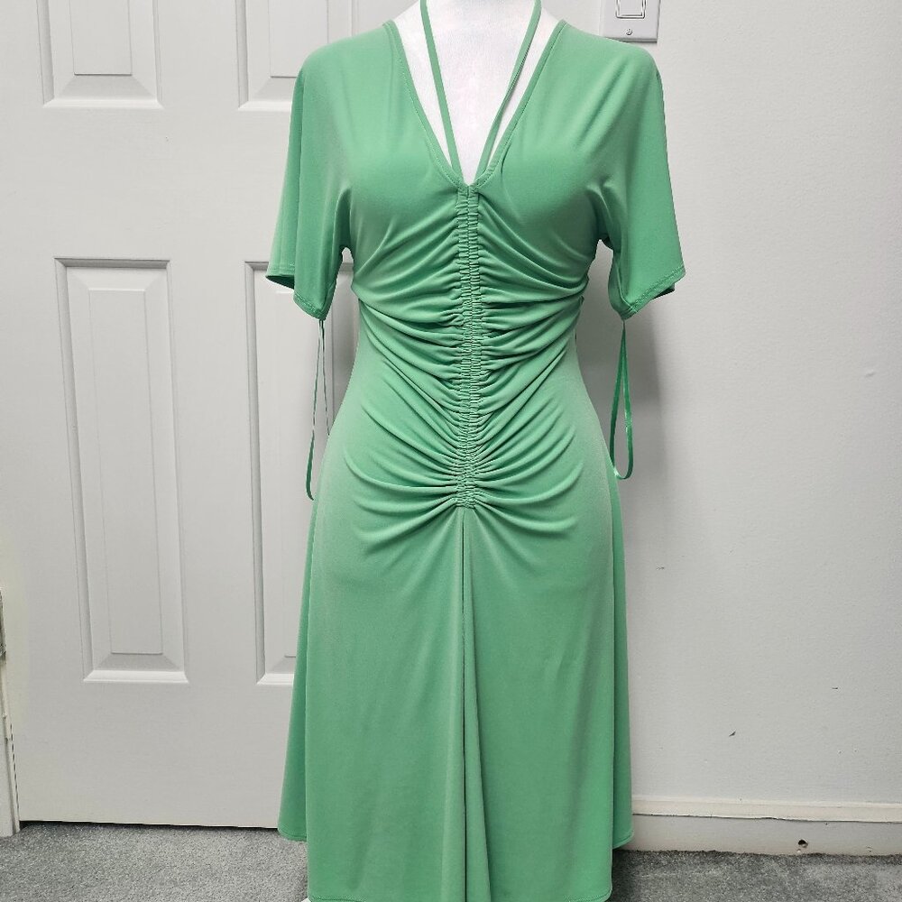 White House Black Market Green Dress in XS